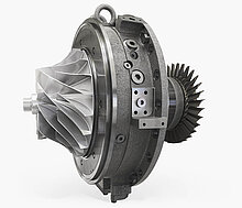 Rumpfgruppe eines HPA7000 Turboladers von KBB